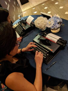 Live Typewriter Poetry